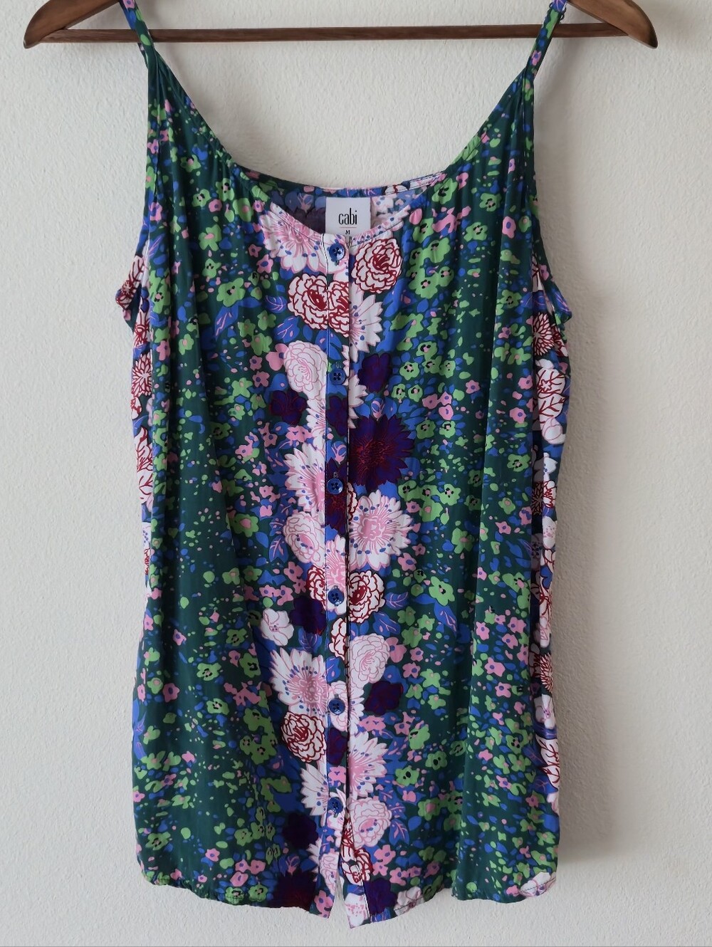 CAbi #5126 Floral Tank Camisole